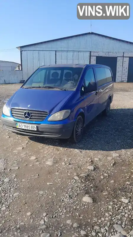 Минивэн Mercedes-Benz Vito 2004 2.15 л. Ручная / Механика обл. Закарпатская, Тячев - Фото 1/11