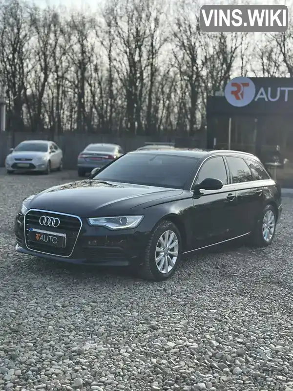 WAUZZZ4G7EN052936 Audi A6 2013 Універсал 2 л. Фото 2