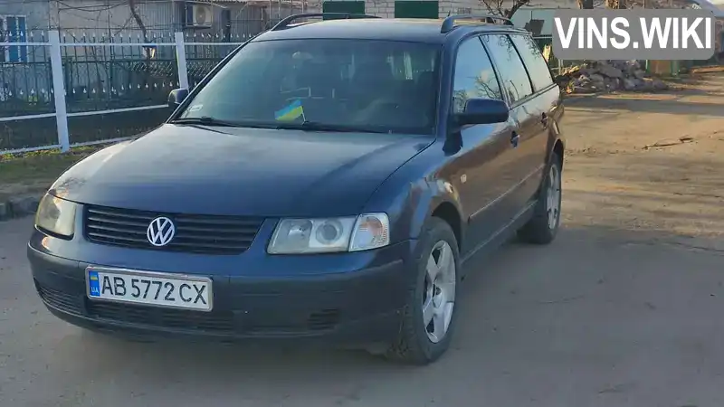 WVWZZZ3BZXE156452 Volkswagen Passat 1998 Універсал 1.9 л. Фото 1