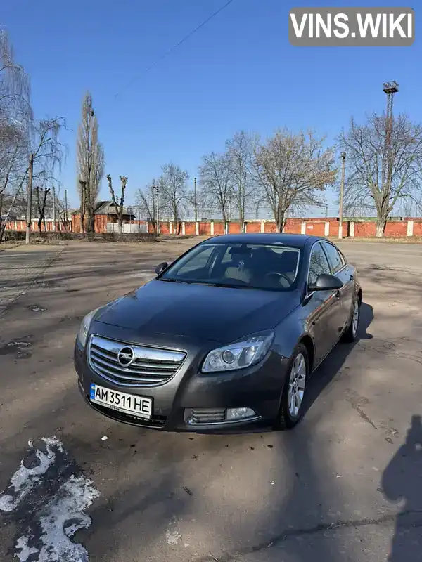 W0LGM6GM2B1195500 Opel Insignia 2011 Ліфтбек 1.96 л. Фото 1