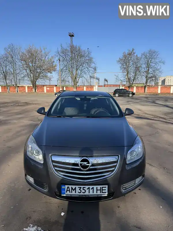 W0LGM6GM2B1195500 Opel Insignia 2011 Ліфтбек 1.96 л. Фото 2