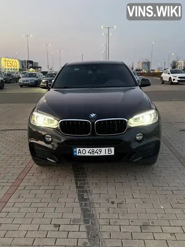 Позашляховик / Кросовер BMW X6 2016 2.99 л. Автомат обл. Закарпатська, Тячів - Фото 1/11