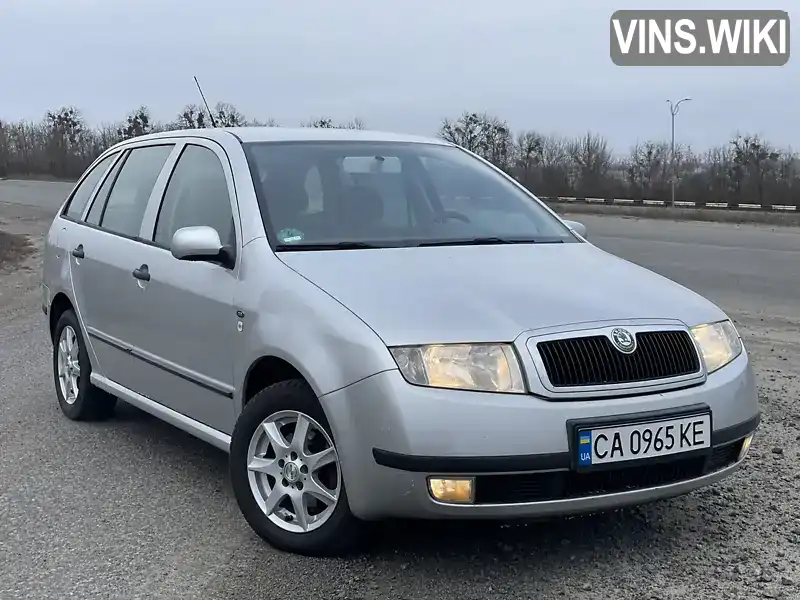 TMBHC26Y723387828 Skoda Fabia 2001 Універсал 1.39 л. Фото 1