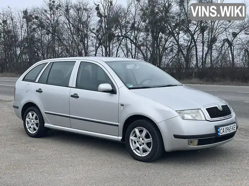 TMBHC26Y723387828 Skoda Fabia 2001 Універсал 1.39 л. Фото 2