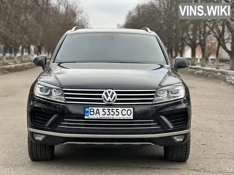 WVGZZZ7PZHD015317 Volkswagen Touareg 2016 Позашляховик / Кросовер 2.97 л. Фото 2