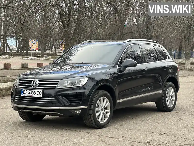 WVGZZZ7PZHD015317 Volkswagen Touareg 2016 Позашляховик / Кросовер 2.97 л. Фото 3