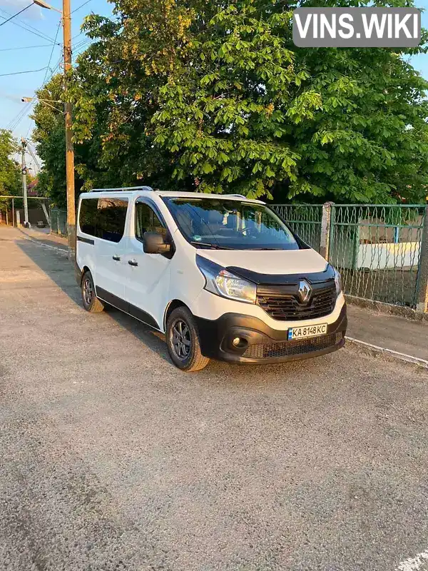 Мінівен Renault Trafic 2017 1.6 л. Ручна / Механіка обл. Одеська, Білгород-Дністровський - Фото 1/11