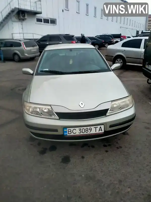 VF1BG0L0526348172 Renault Laguna 2002 Ліфтбек 1.6 л. Фото 1