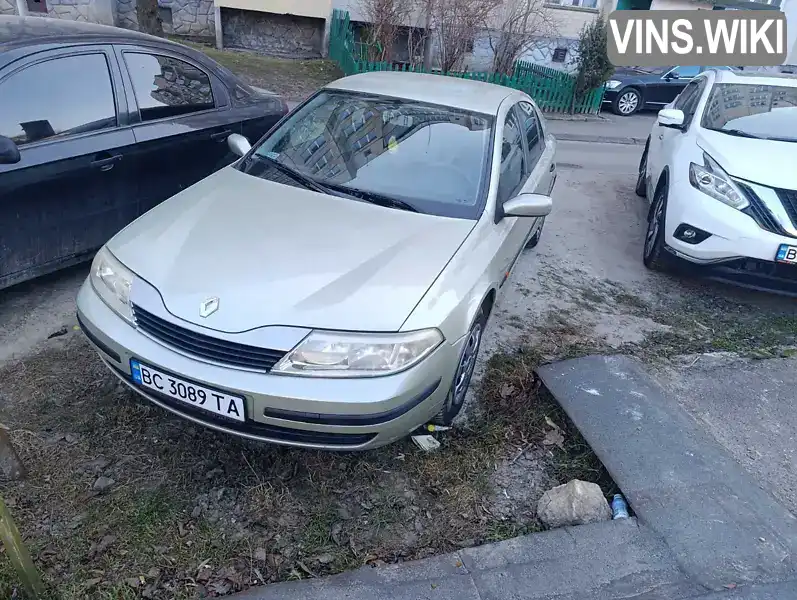 VF1BG0L0526348172 Renault Laguna 2002 Лифтбек 1.6 л. Фото 6