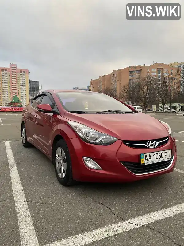 KMHDH41CADU808919 Hyundai Elantra 2013 Седан 1.59 л. Фото 1