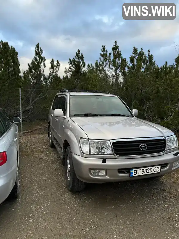 JT111WJA005006298 Toyota Land Cruiser 2000 Позашляховик / Кросовер 4.7 л. Фото 4