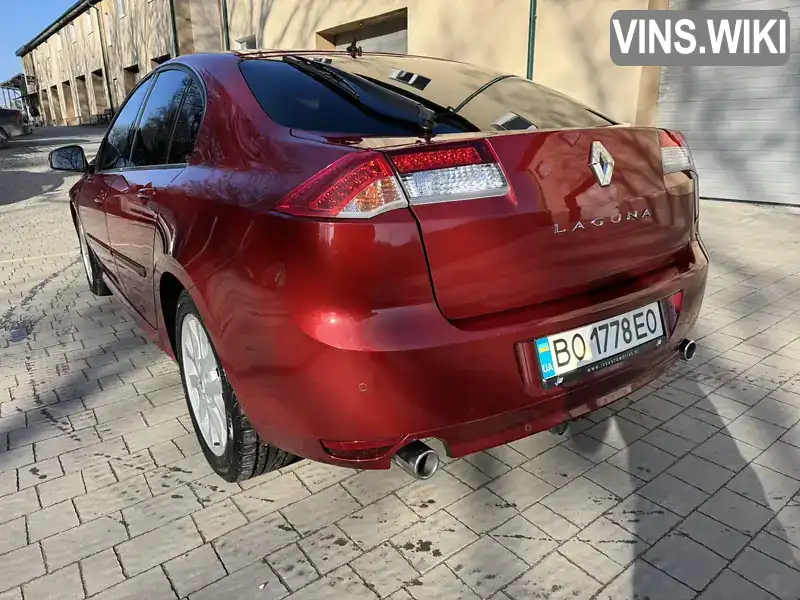 VF1BTB10E43875853 Renault Laguna 2010 Ліфтбек 2 л. Фото 2