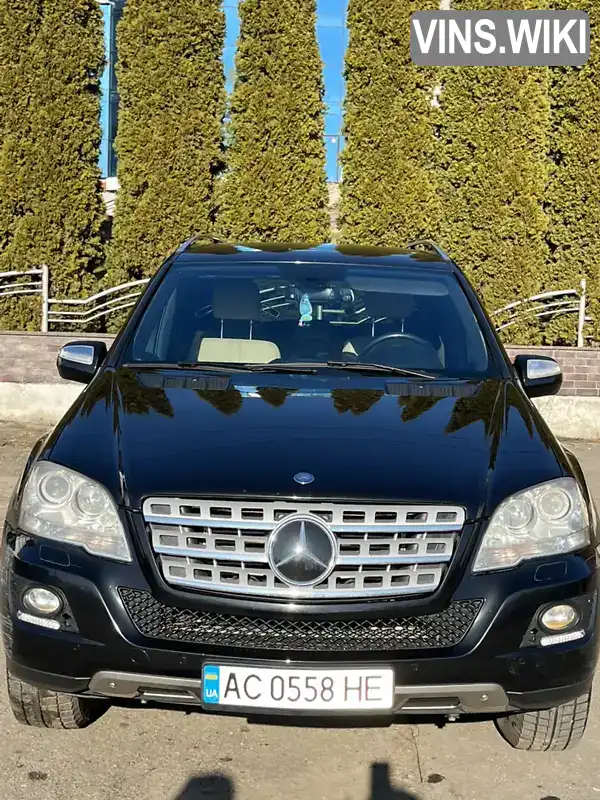 WDC1641221A538447 Mercedes-Benz M-Class 2009 Внедорожник / Кроссовер 2.99 л. Фото 1