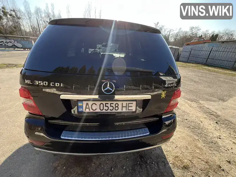 WDC1641221A538447 Mercedes-Benz M-Class 2009 Внедорожник / Кроссовер 2.99 л. Фото 2