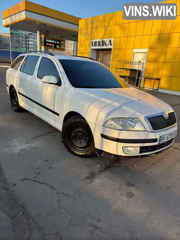 Універсал Skoda Octavia 2007 1.6 л. Ручна / Механіка обл. Полтавська, Полтава - Фото 1/21