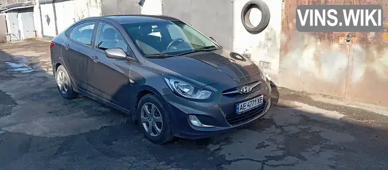 Седан Hyundai Accent 2011 1.59 л. Ручная / Механика обл. Днепропетровская, Днепр (Днепропетровск) - Фото 1/20