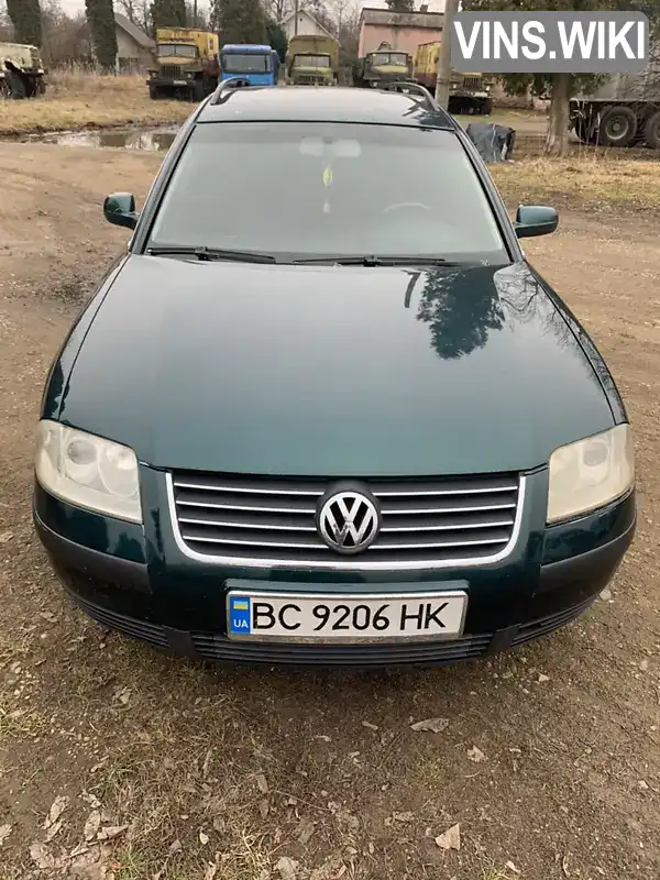 WVWZZZ3BZ3E376329 Volkswagen Passat 2003 Універсал 1.9 л. Фото 1