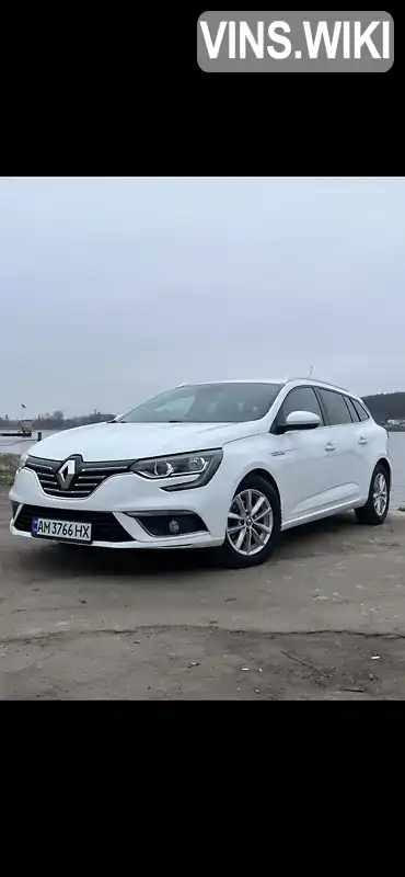 Универсал Renault Megane 2018 1.5 л. Ручная / Механика обл. Житомирская, Бердичев - Фото 1/21