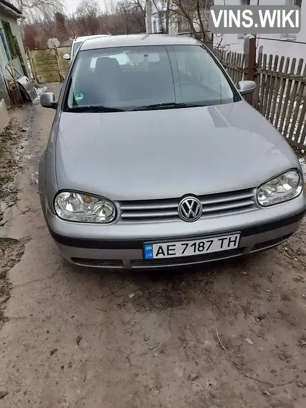 Хетчбек Volkswagen Golf 2002 1.39 л. Ручна / Механіка обл. Дніпропетровська, Дніпро (Дніпропетровськ) - Фото 1/21