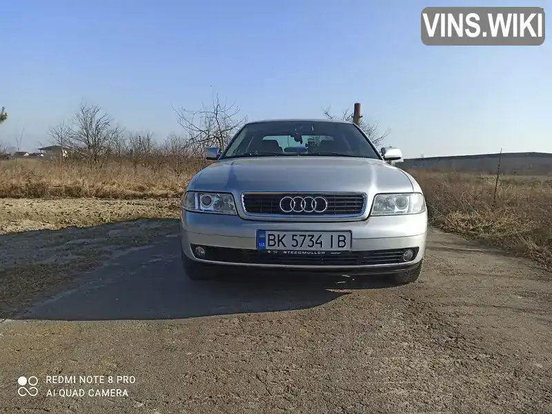 WAUZZZ8DZYA166894 Audi A4 2000 Седан 1.6 л. Фото 2