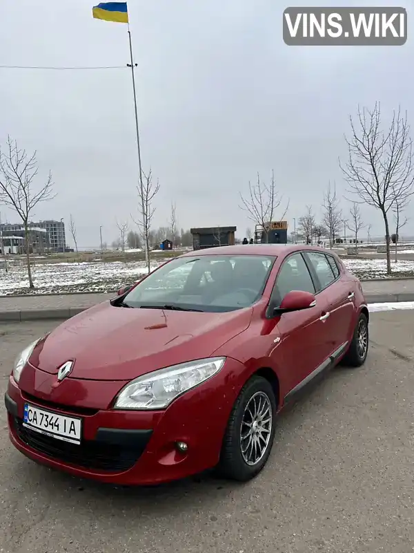 Хэтчбек Renault Megane 2010 1.5 л. Робот обл. Черкасская, Черкассы - Фото 1/17