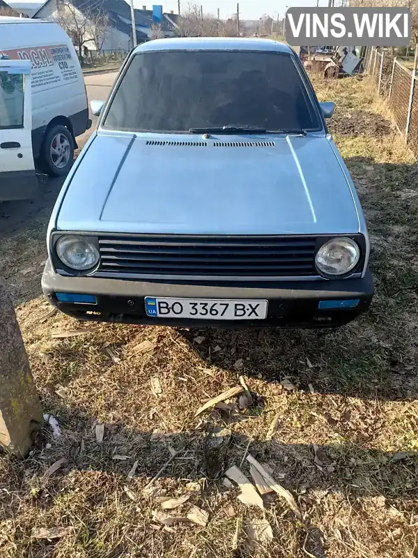 Хетчбек Volkswagen Golf 1987 1.3 л. Ручна / Механіка обл. Тернопільська, Збараж - Фото 1/17