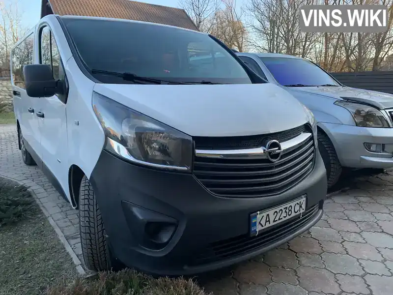 W0LF7G601HV618723 Opel Vivaro 2016 Мінівен 1.6 л. Фото 2