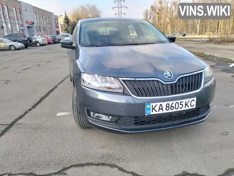 TMBAC2NH4JB150219 Skoda Rapid 2017 Ліфтбек 1.6 л. Фото 2