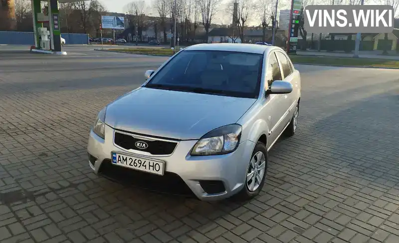 Седан Kia Rio 2010 null_content л. обл. Житомирська, Житомир - Фото 1/15