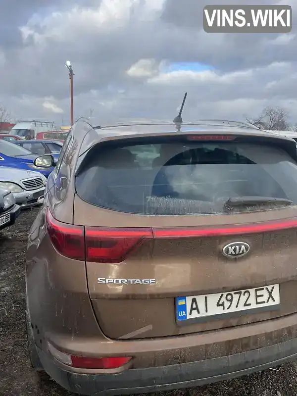 U5YPG815AGL139875 Kia Sportage 2016 Позашляховик / Кросовер 1.69 л. Фото 3