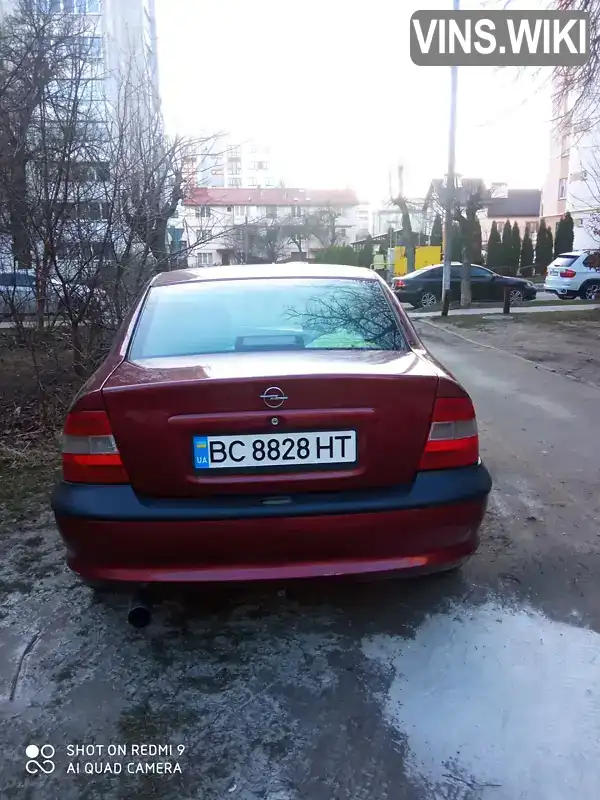 W0L000036V1128449 Opel Vectra 1997 Седан  Фото 6