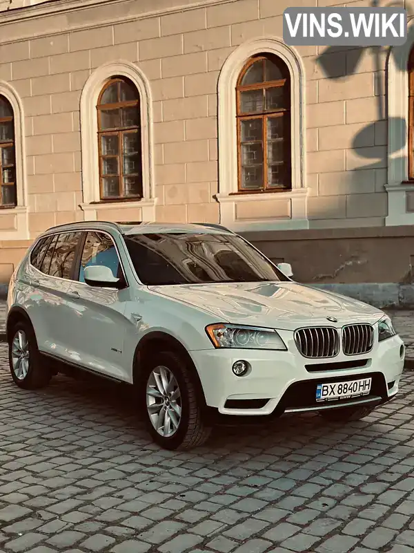 5UXWX9C54D0A19112 BMW X3 2012 Позашляховик / Кросовер 2 л. Фото 1