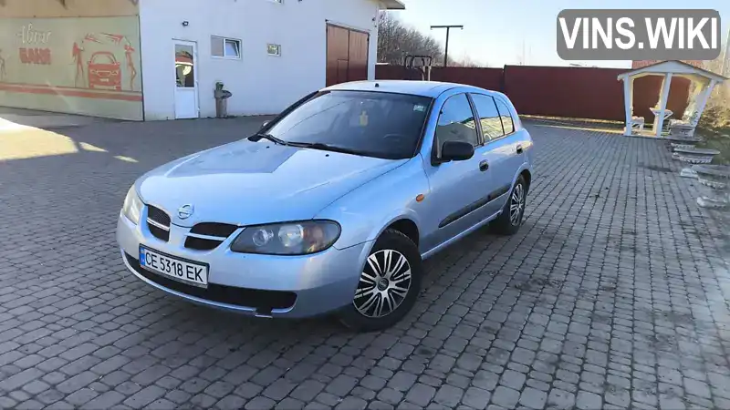 SJNFAAN16U0521370 Nissan Almera 2004 Хетчбек 1.5 л. Фото 1