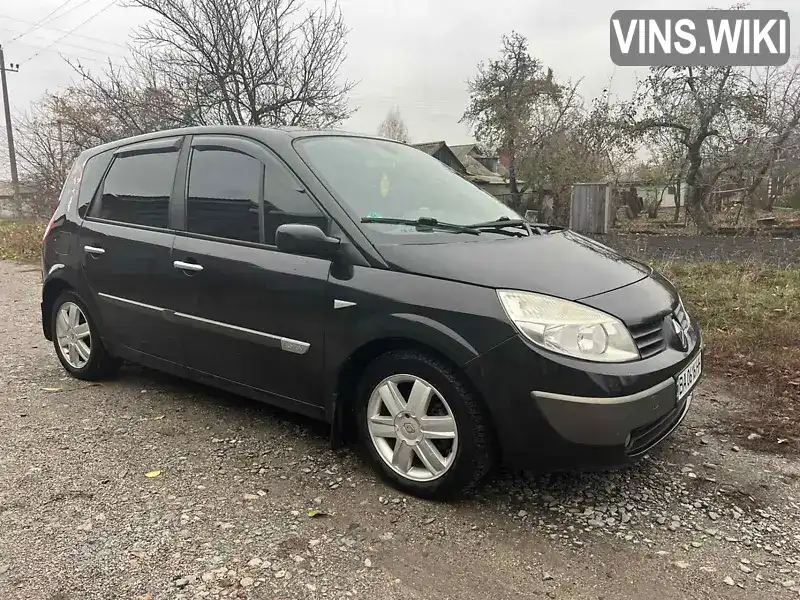 Мінівен Renault Scenic 2006 1.6 л. Ручна / Механіка обл. Кіровоградська, Знам'янка - Фото 1/15