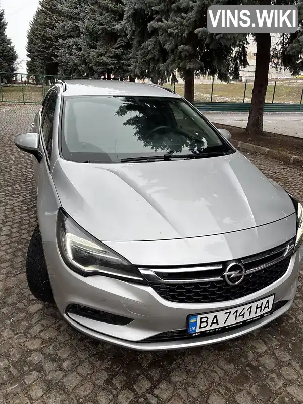 W0LBD8EK9H8074292 Opel Astra 2017 Універсал 1.6 л. Фото 2