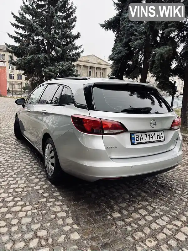 W0LBD8EK9H8074292 Opel Astra 2017 Універсал 1.6 л. Фото 4