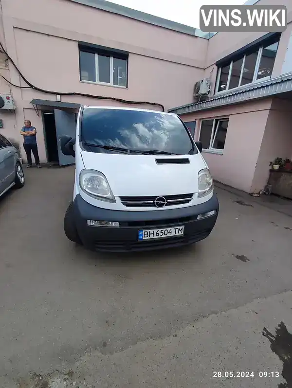 W0LF7ABA54V616366 Opel Vivaro 2004 Мінівен 1.87 л. Фото 2