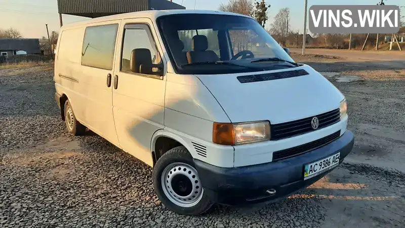 Минивэн Volkswagen Transporter 1998 1.9 л. Ручная / Механика обл. Волынская, Иваничи - Фото 1/21