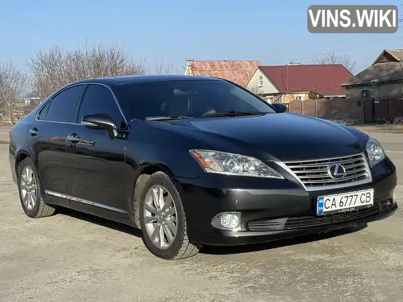 JTHBK1EG5B2469315 Lexus ES 2011 Седан 3.46 л. Фото 1