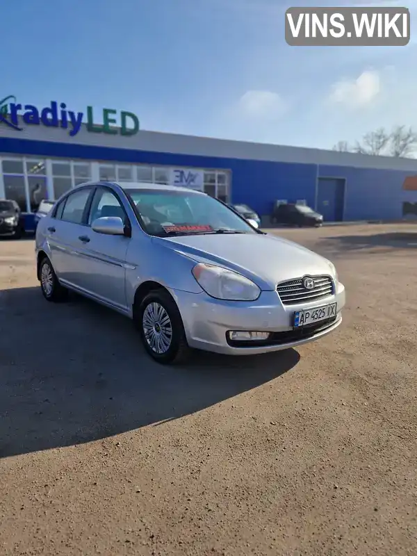 Седан Hyundai Accent 2008 1.4 л. Ручна / Механіка обл. Кіровоградська, Кропивницький (Кіровоград) - Фото 1/12