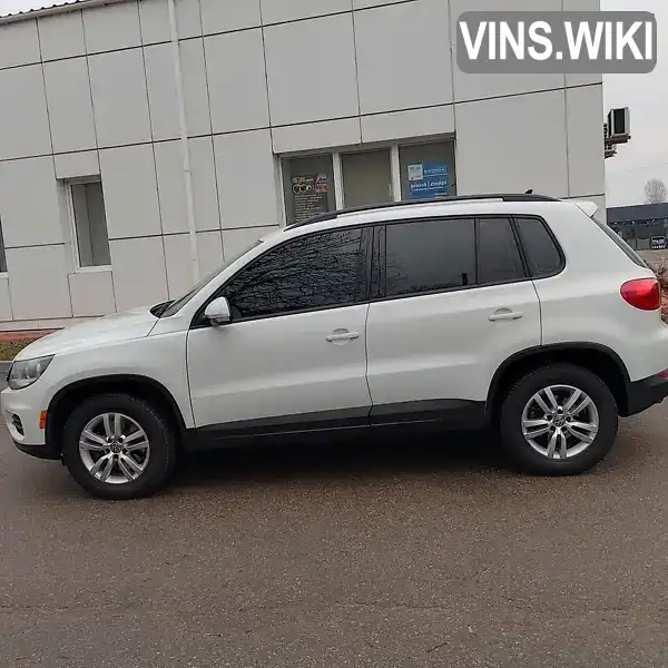 WVGBV7AX3HK006627 Volkswagen Tiguan 2016 Позашляховик / Кросовер 1.98 л. Фото 5