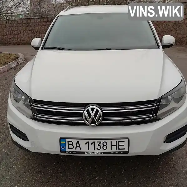 WVGBV7AX3HK006627 Volkswagen Tiguan 2016 Позашляховик / Кросовер 1.98 л. Фото 7