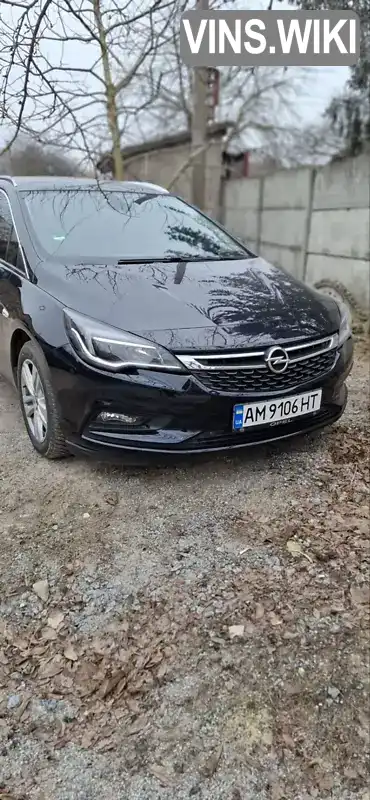 W0VBD8EL0J8041445 Opel Astra 2018 Универсал  Фото 1