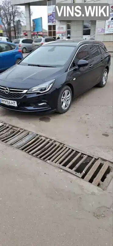 W0VBD8EL0J8041445 Opel Astra 2018 Универсал  Фото 2