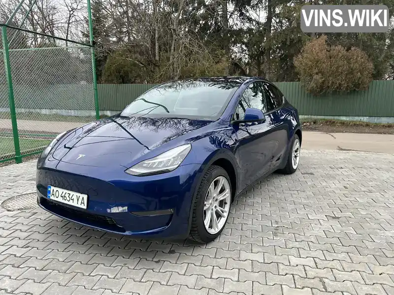 Позашляховик / Кросовер Tesla Model Y 2022 null_content л. Автомат обл. Закарпатська, Ужгород - Фото 1/21