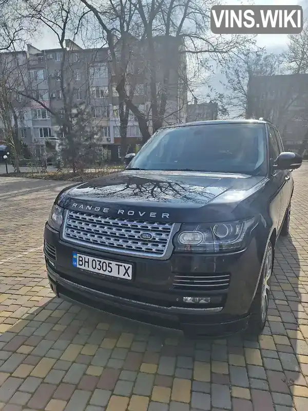 Внедорожник / Кроссовер Land Rover Range Rover 2014 4.37 л. обл. Одесская, Одесса - Фото 1/9