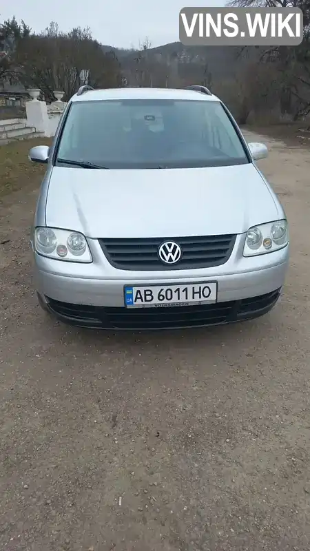 Мінівен Volkswagen Touran 2005 1.6 л. Ручна / Механіка обл. Вінницька, Могилів-Подільський - Фото 1/16