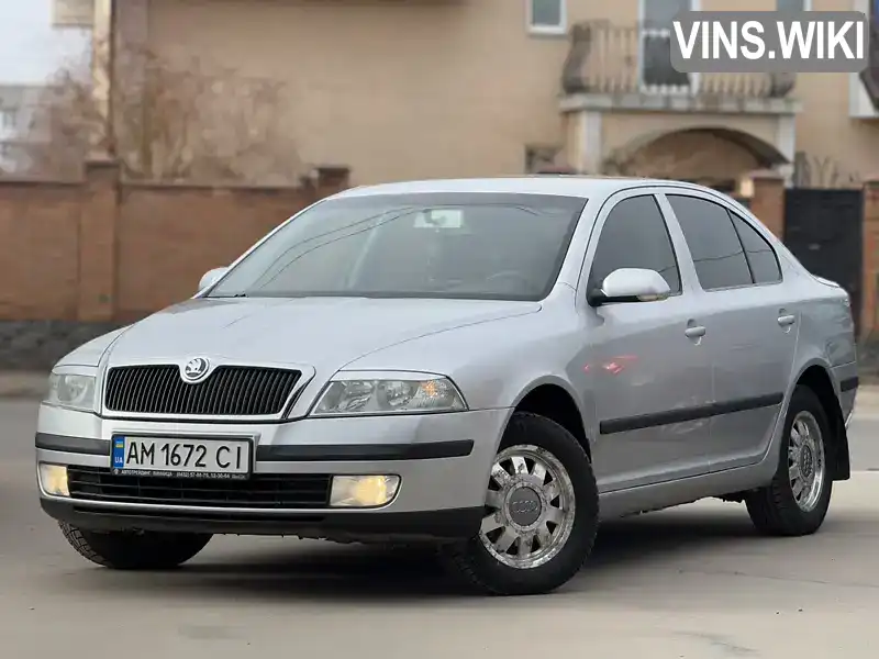 Ліфтбек Skoda Octavia 2005 1.98 л. Ручна / Механіка обл. Житомирська, Любар - Фото 1/21