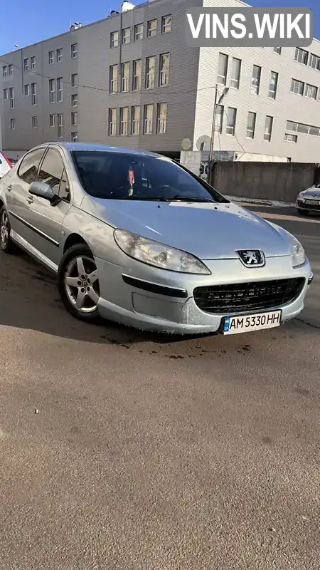 Седан Peugeot 407 2004 2 л. Ручная / Механика обл. Харьковская, Харьков - Фото 1/9