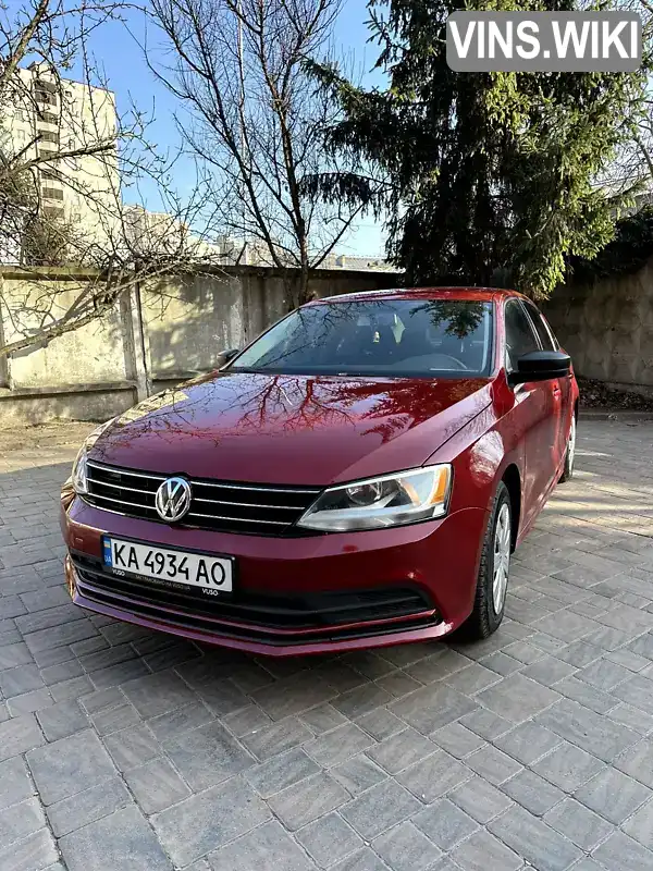 Седан Volkswagen Jetta 2015 1.4 л. Ручна / Механіка обл. Київська, Київ - Фото 1/21